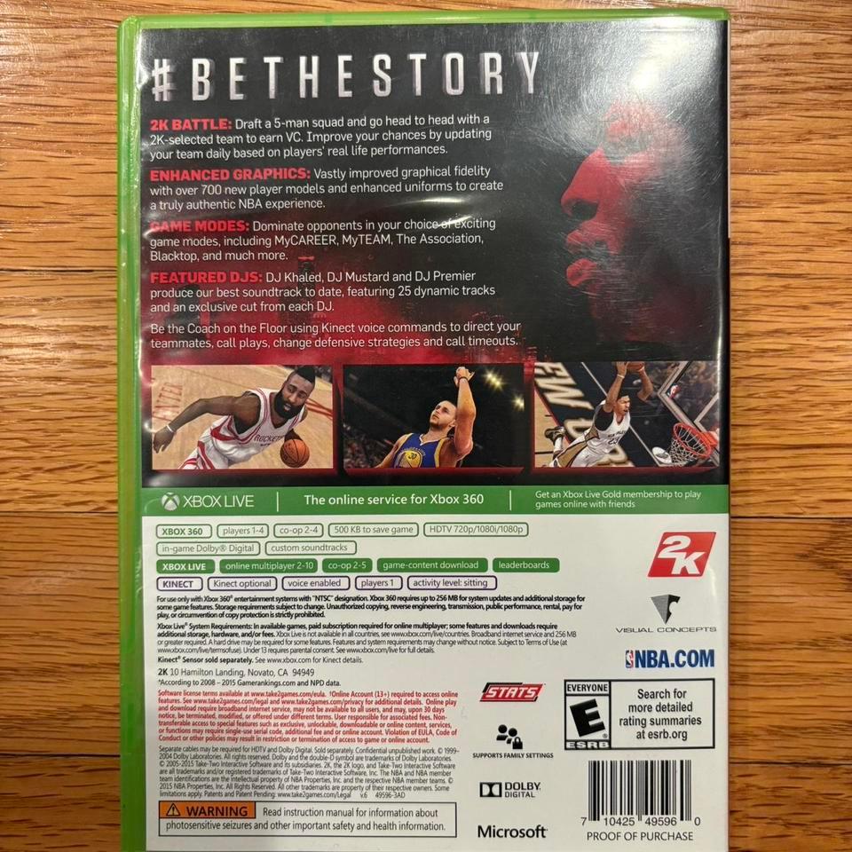Nba 2k16 Xbox 360 Good 2