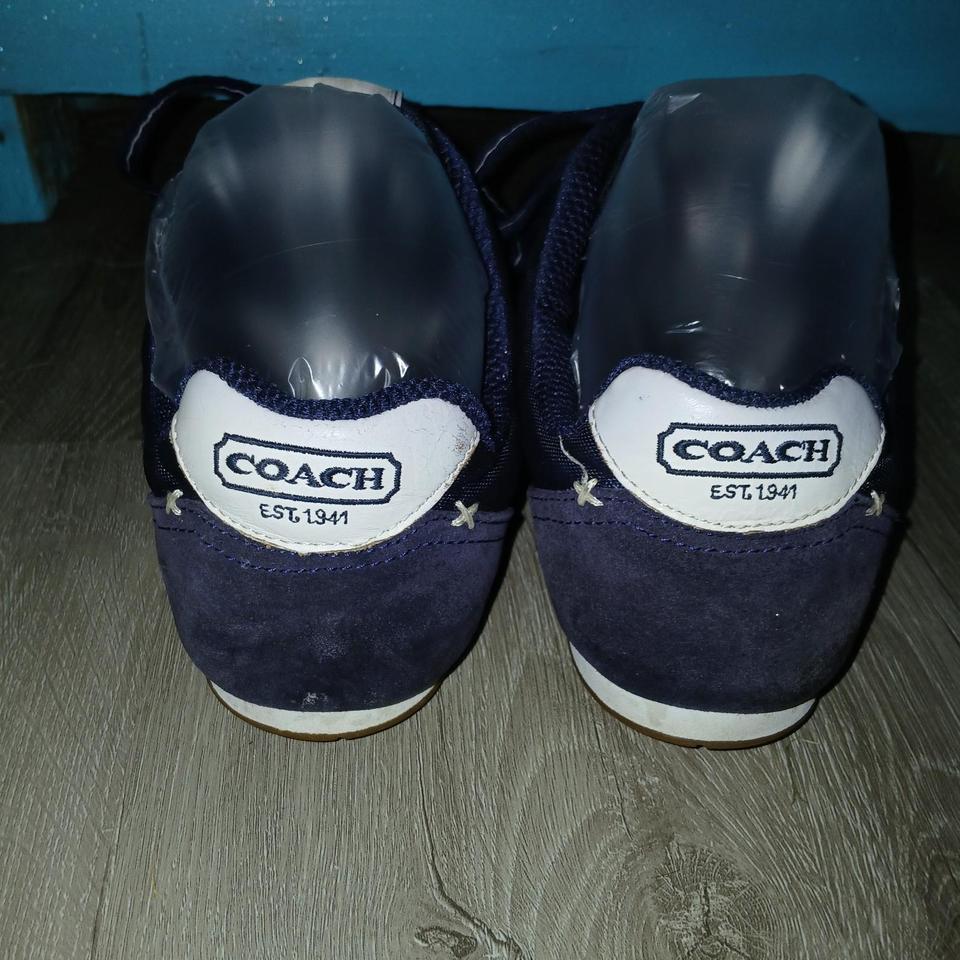 Coach Vintage Renata Navy Blue 3