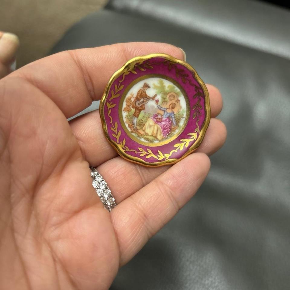 Vintage Limoges Mini Charger Plate 4