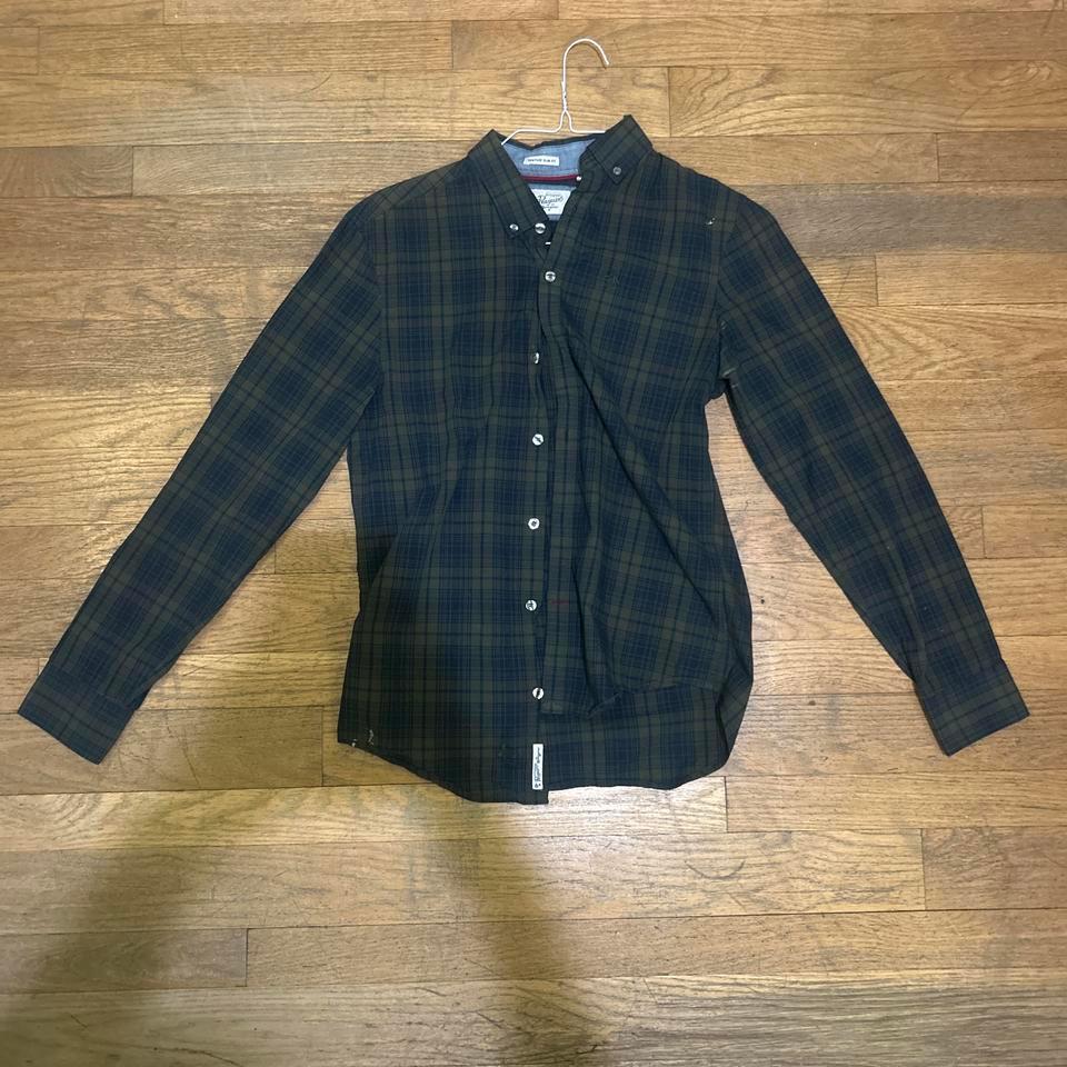Slim Fit Green And Black 57be