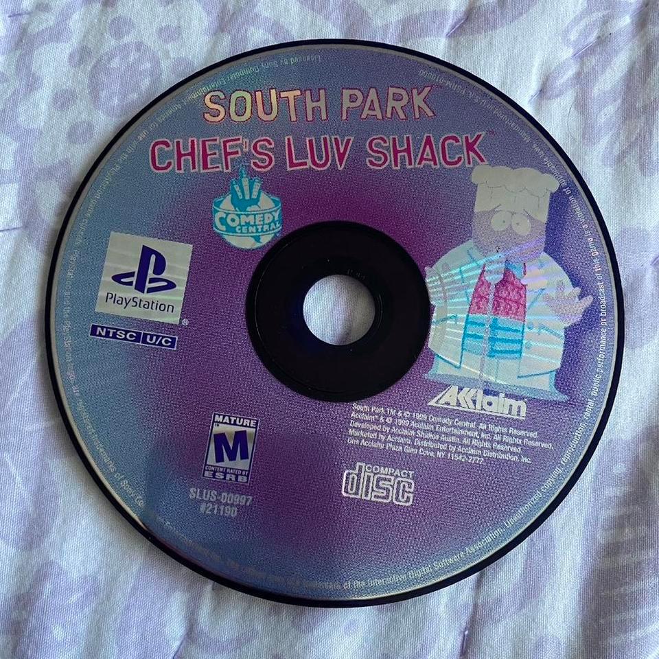 Ps1 Game South Park Chefs 5201