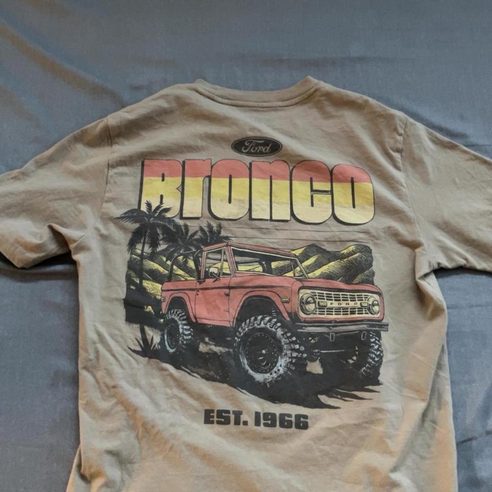 Ford Bronco Tan T Shirt Bronco 6ef8