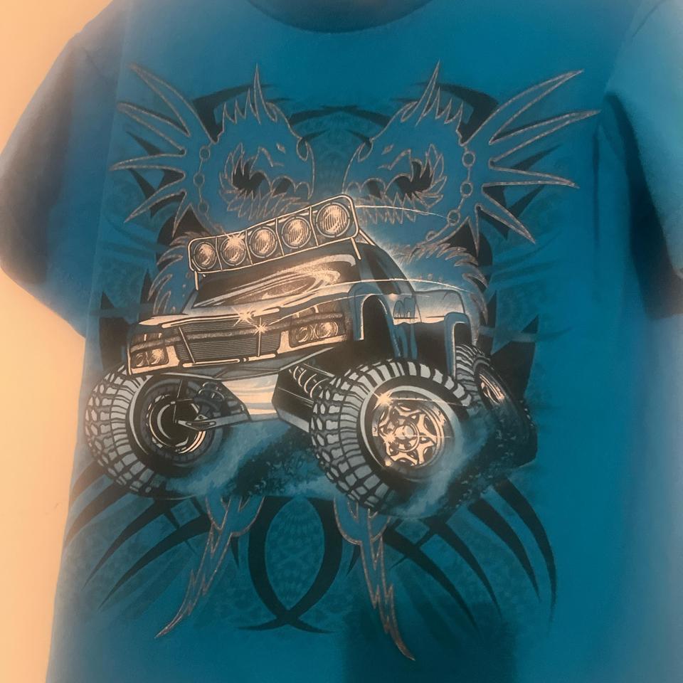 Monster Truck Graphic Tee Shirt 4