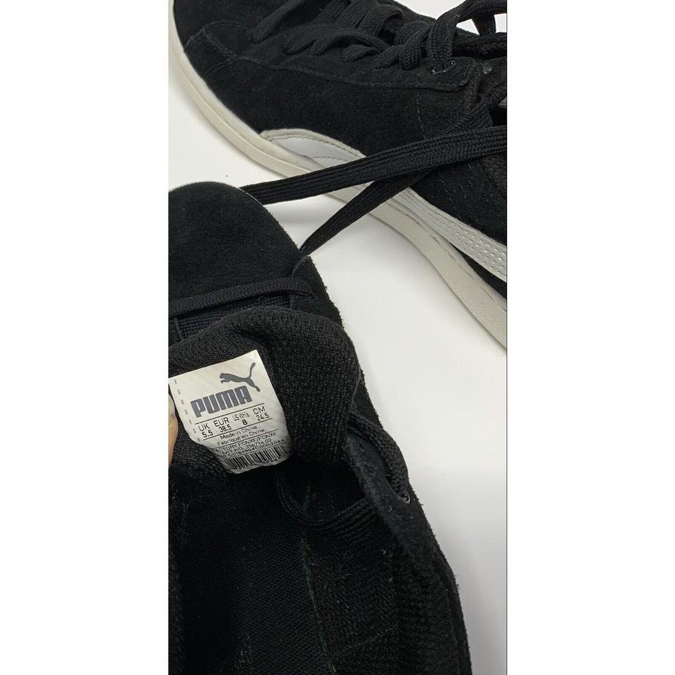Puma Vikky Suede Black Womens 981b 6