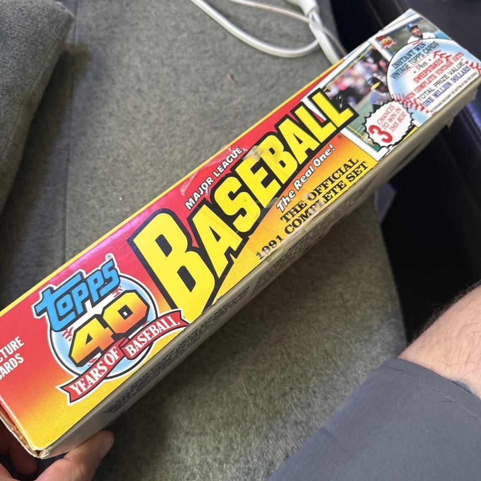 1991 Topps Baseball Complete Box 6550