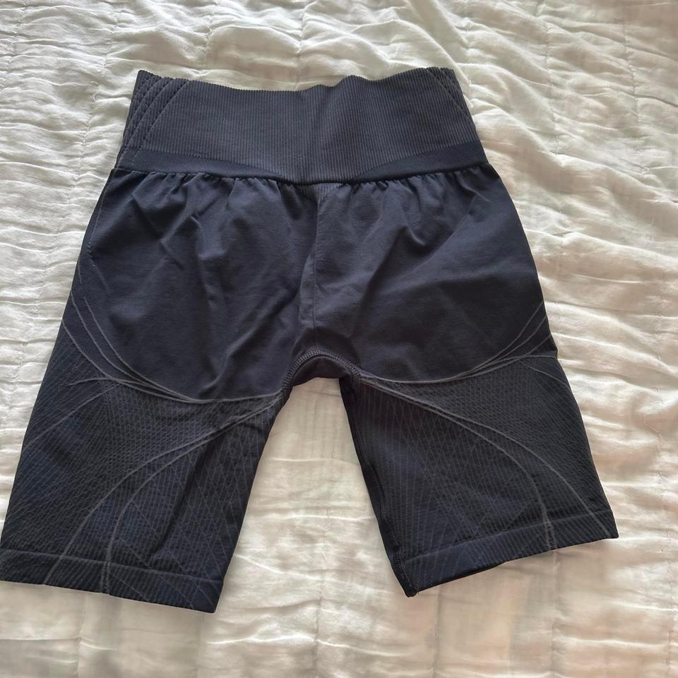 Black And Grey High Waisted Bike 62d6 3