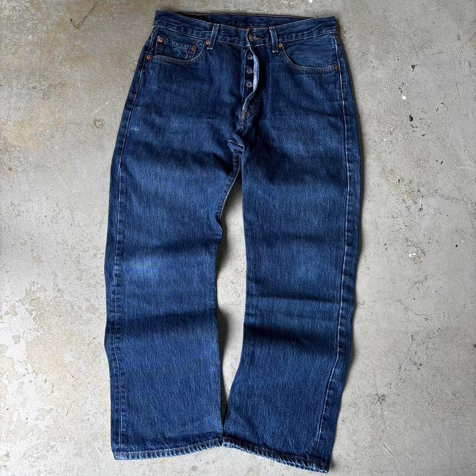 Levis 501 Denim Button Fly Ab5c