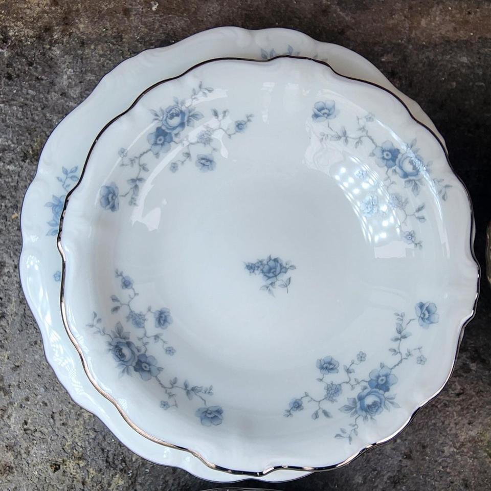 Vintage Johann Haviland Blue Garland 8751 8
