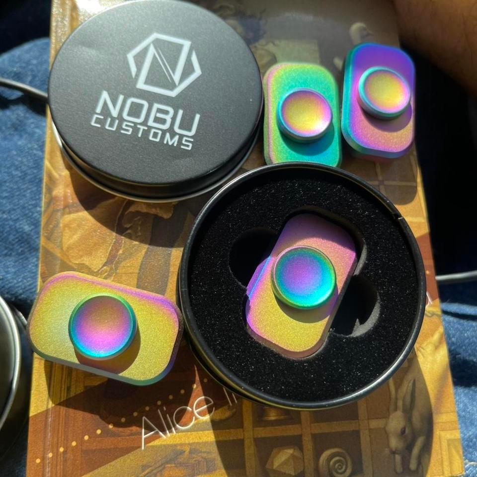 Rainbow Fidget Spinner Set Fidgetspinners D75c