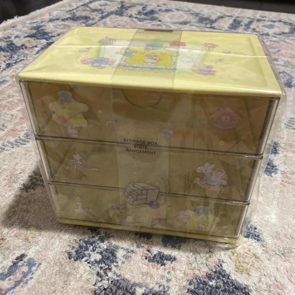 Pompompurin Storage Box From Miniso