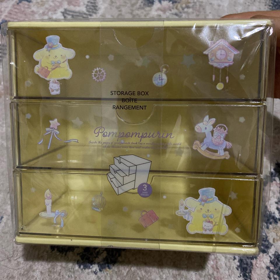 Pompompurin Storage Box From Miniso 5