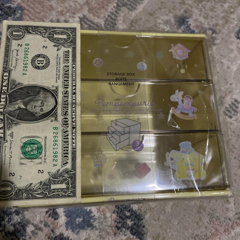 Pompompurin Storage Box From Miniso 7