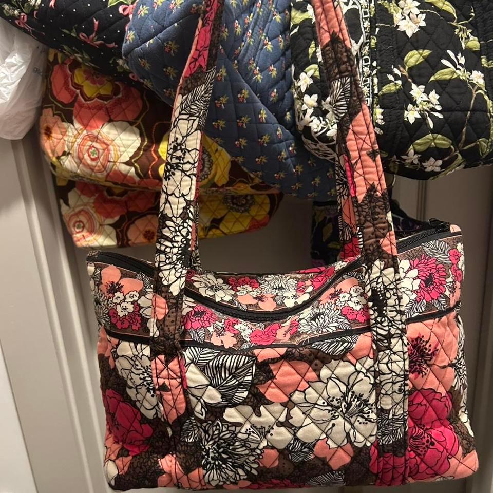 Vera Bradley Mocha Rouge Betsey 431f 3