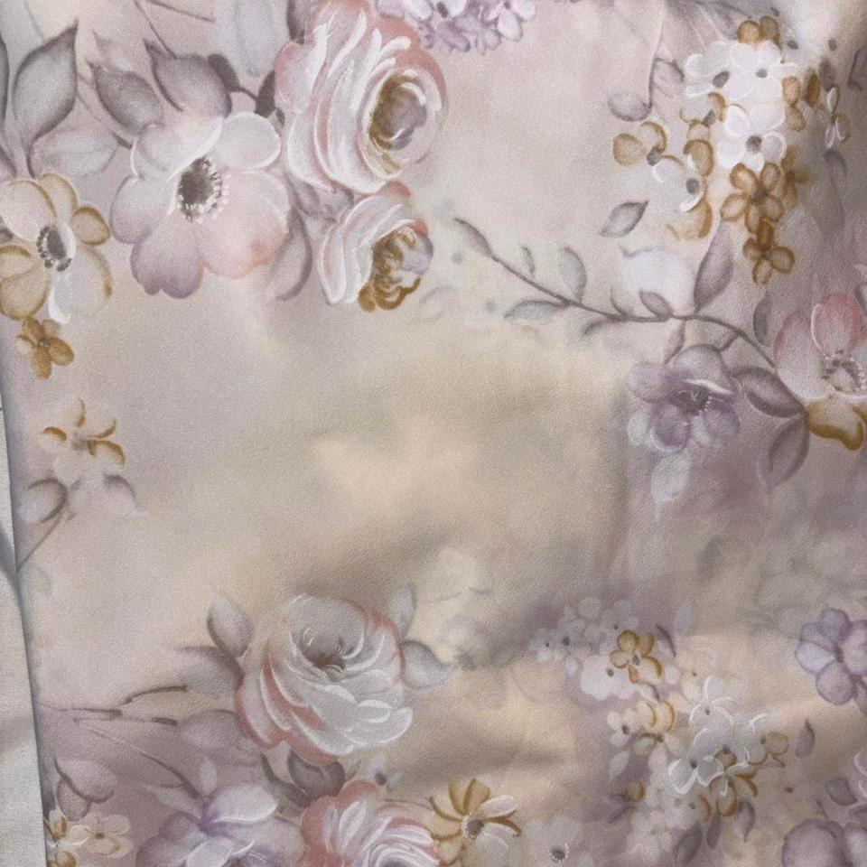 Floral Silk Creambutter Yellow Tank Fd9c 2