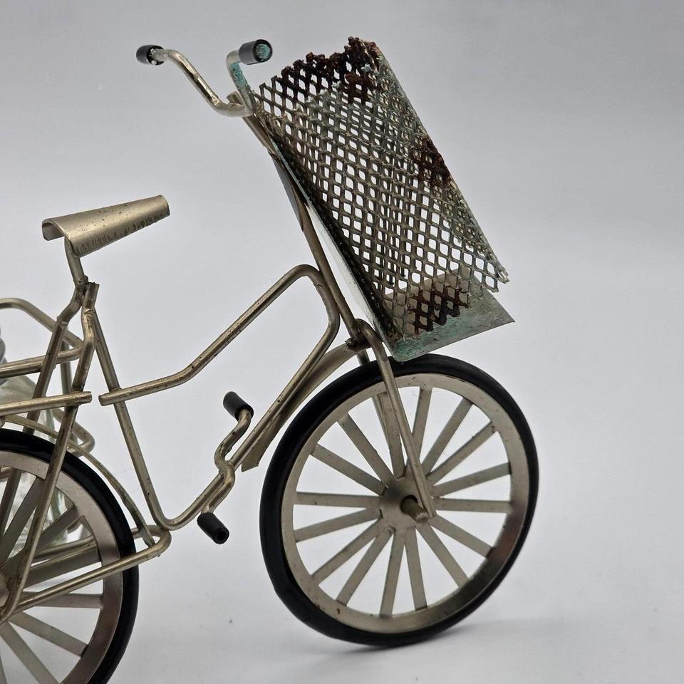 Vtg Novelty Bicycle Salt E623 4