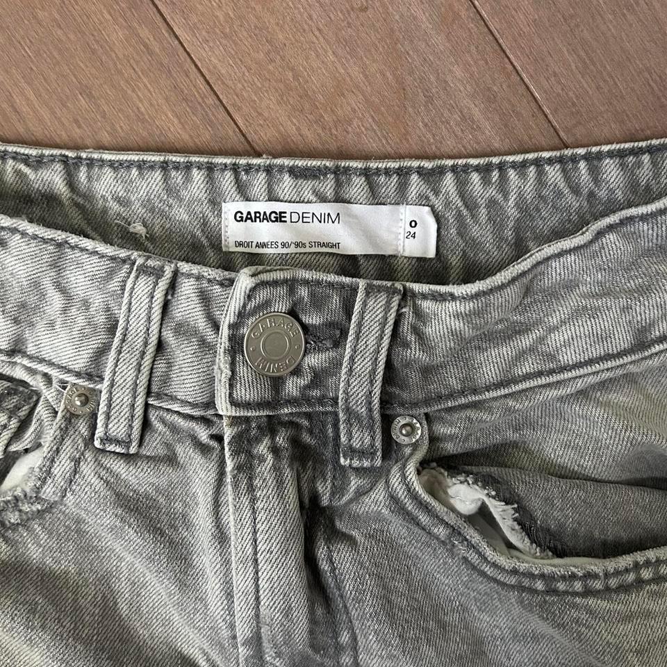 Size 0 Grey Garage Jeans 3
