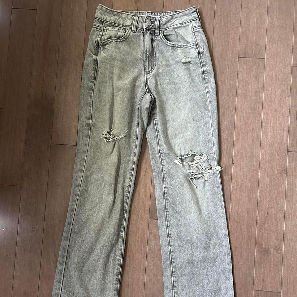 Size 0 Grey Garage Jeans