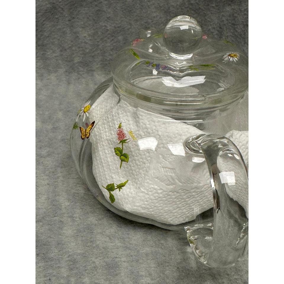 Clear Glass Teapot With Infuser 6f60 3
