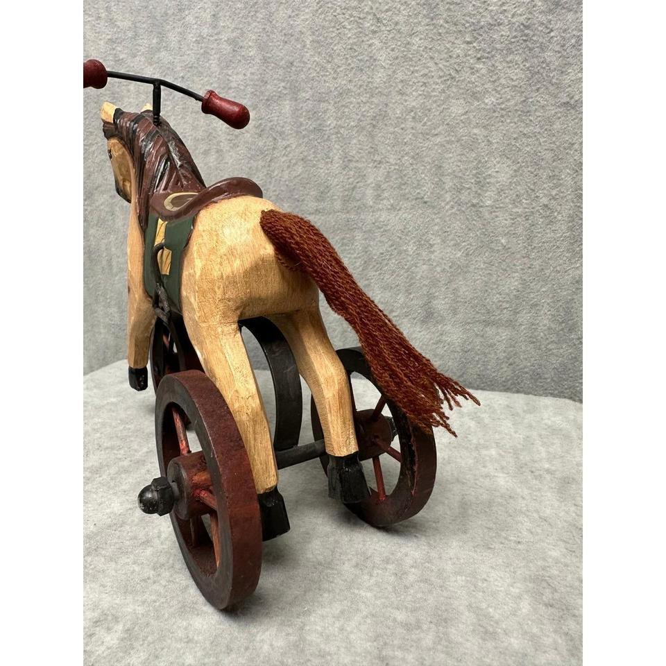 Vintage Style Hand Carved Wooden 5f8a 6