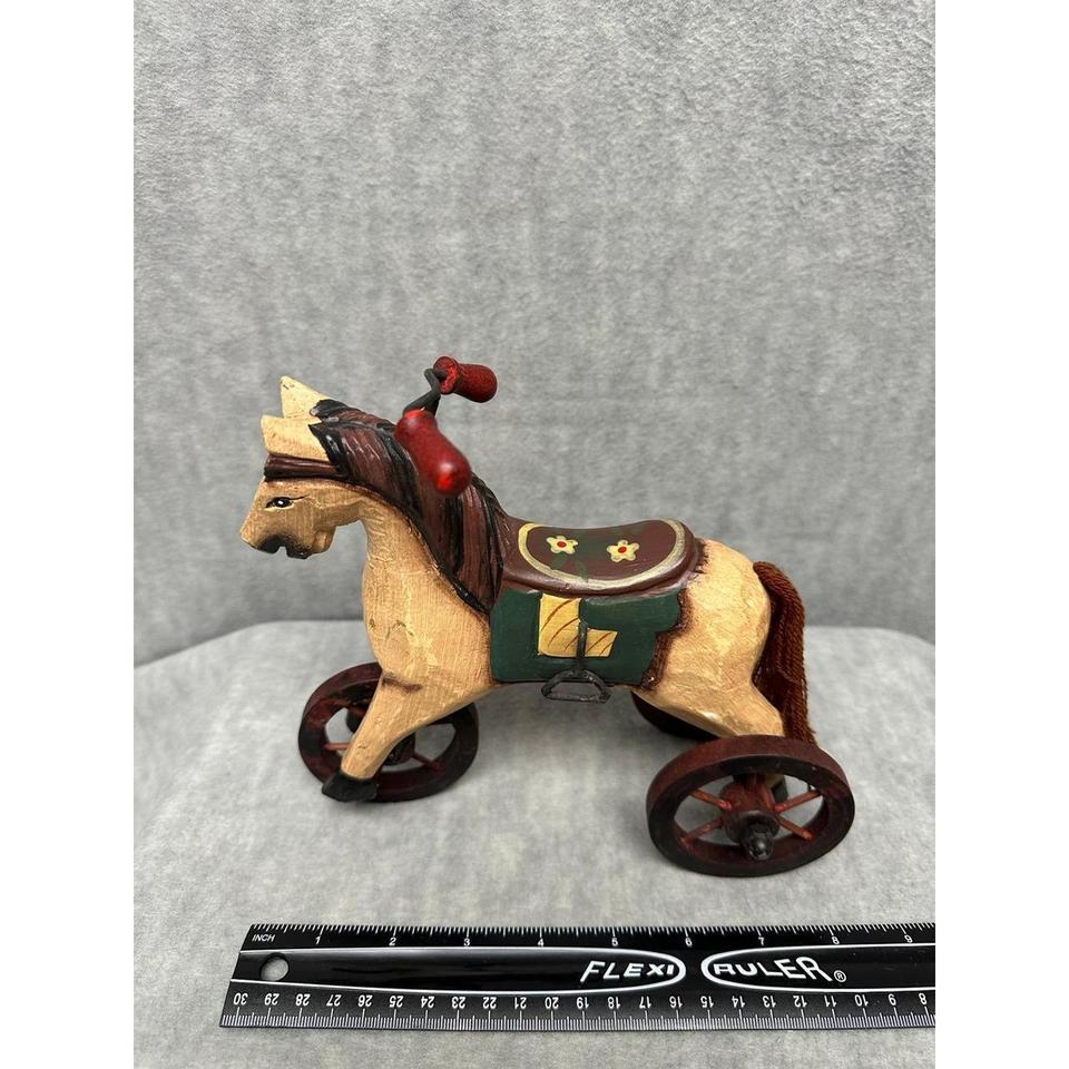 Vintage Style Hand Carved Wooden 5f8a 7