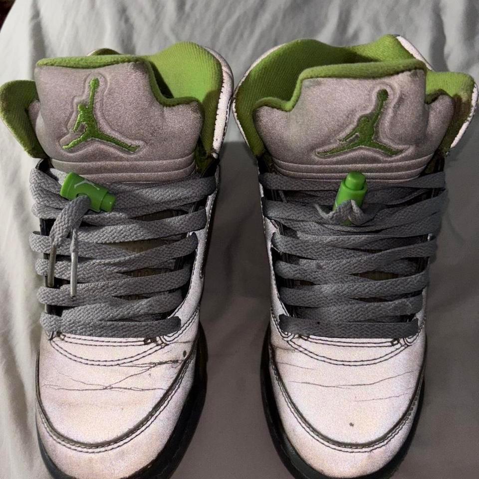 Jordan 5 Green Beans Size