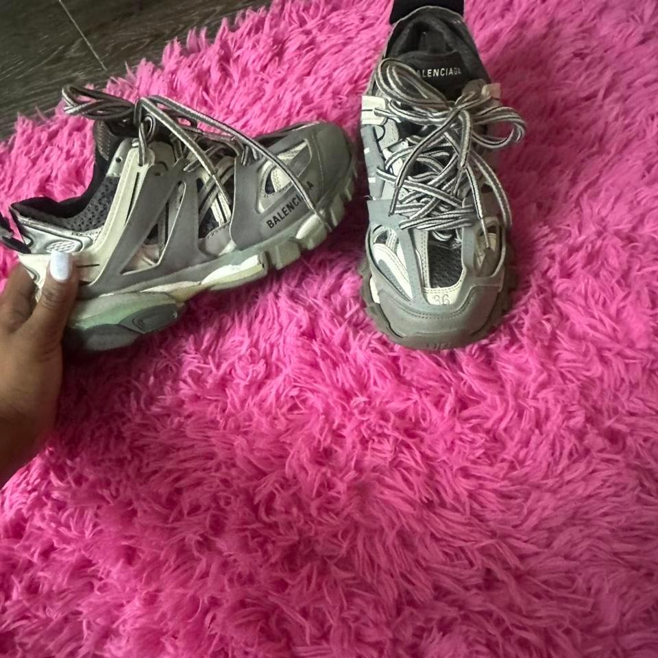 Balenciaga Grey Trainers Worn A D3ce