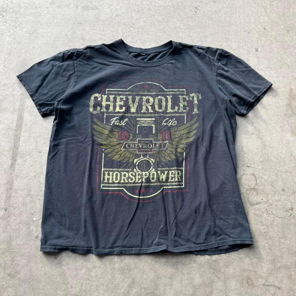 Y2k Black Chevy Racing Graphic