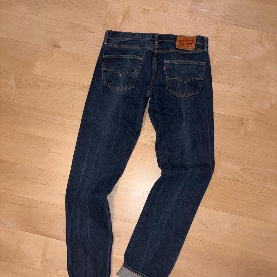 Selvedge Denim Levis 511 Navy B0b6 2