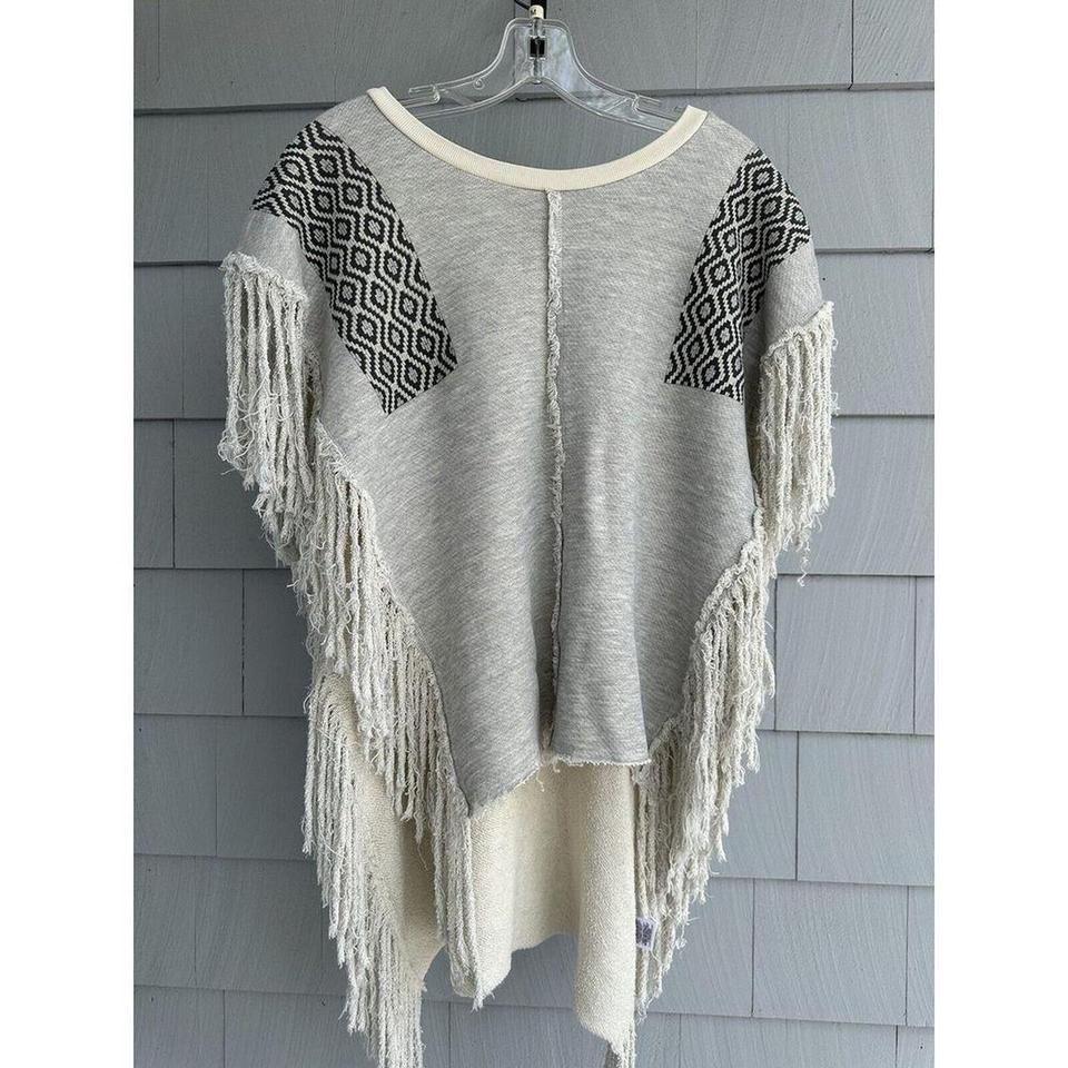Nsf Fringed Terry Roper Poncho 179e 2