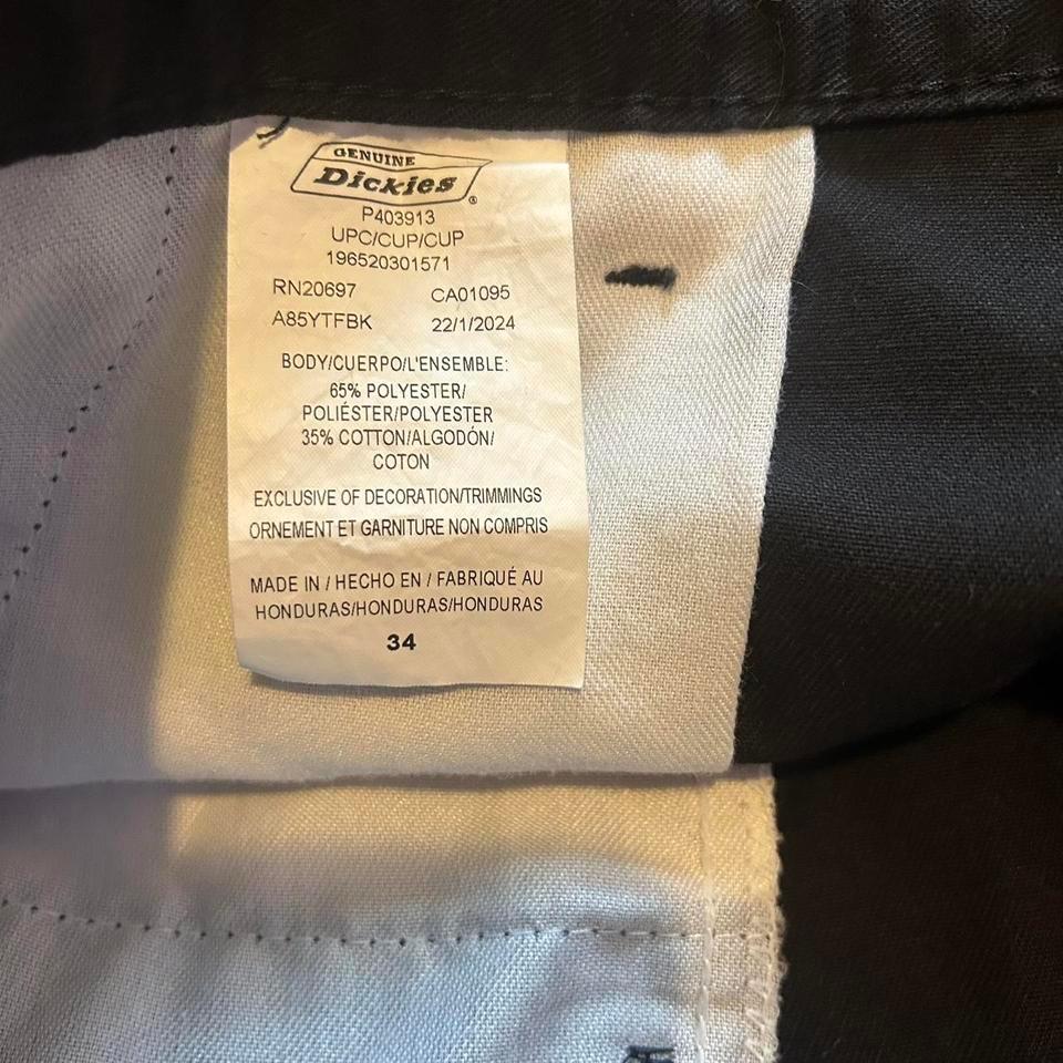 Black Workwear Dickies Canvas Long 6945 2