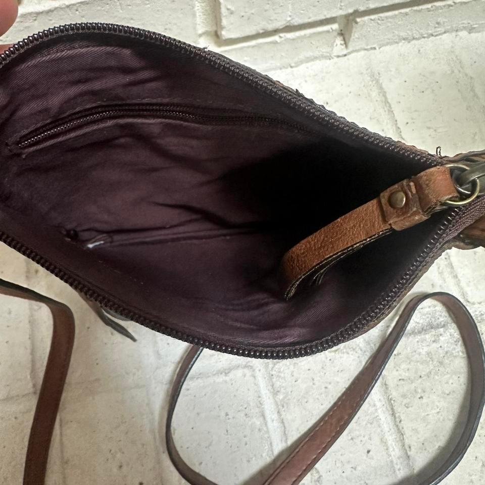 Fossil Tan Brown Leather Small 5