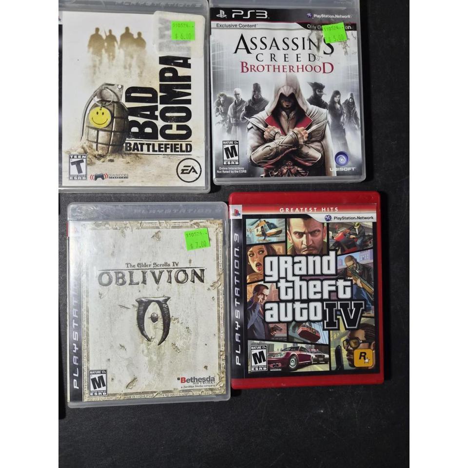 Playstation 3 Game Lot Gta 5