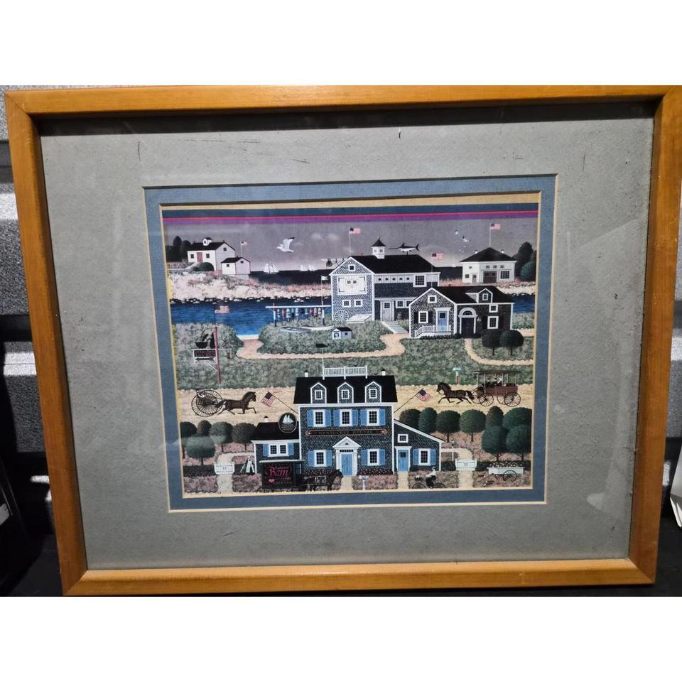 Charles Wysocki Nantucket Breeze Framed Db2f