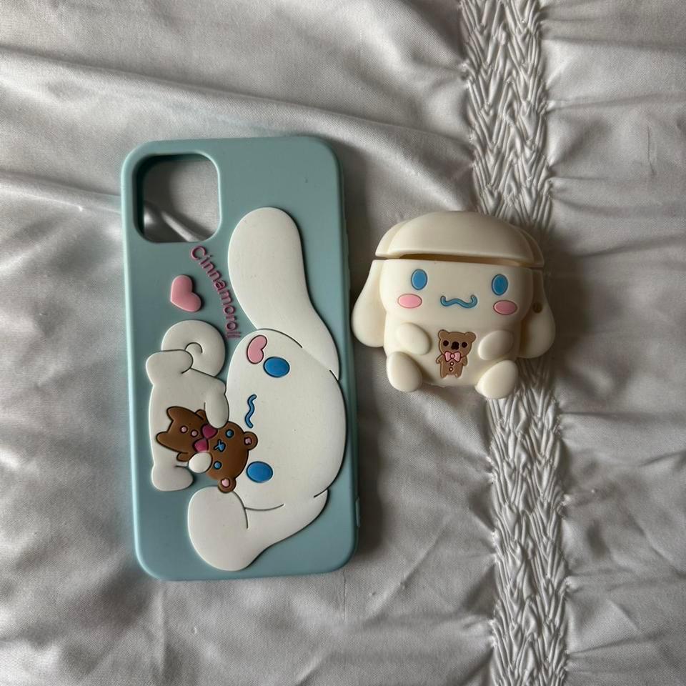 Cinnamoroll Phone Case And Airpods