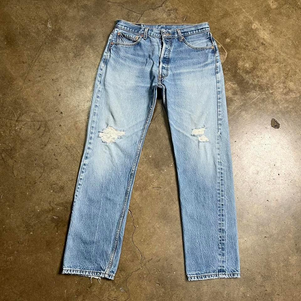 Vintage Levis 501 Denim Jeans Bc7d 2