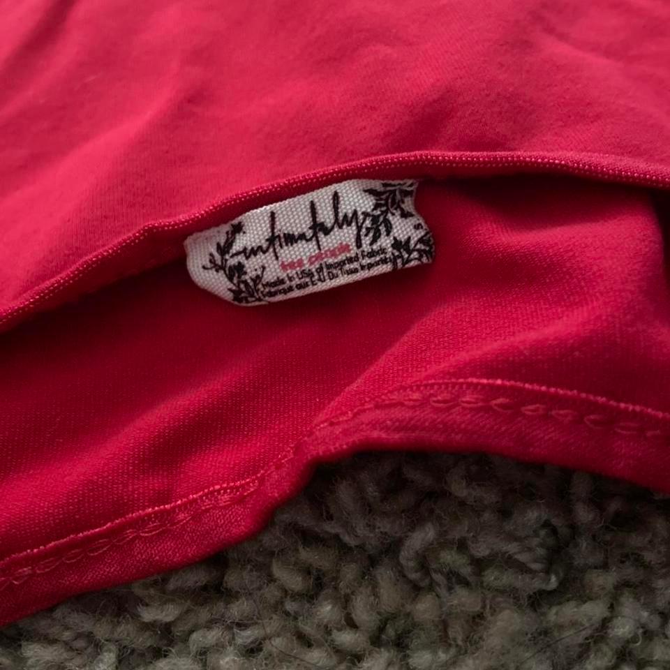 Red Free People Bodysuit Strap D3ec 3
