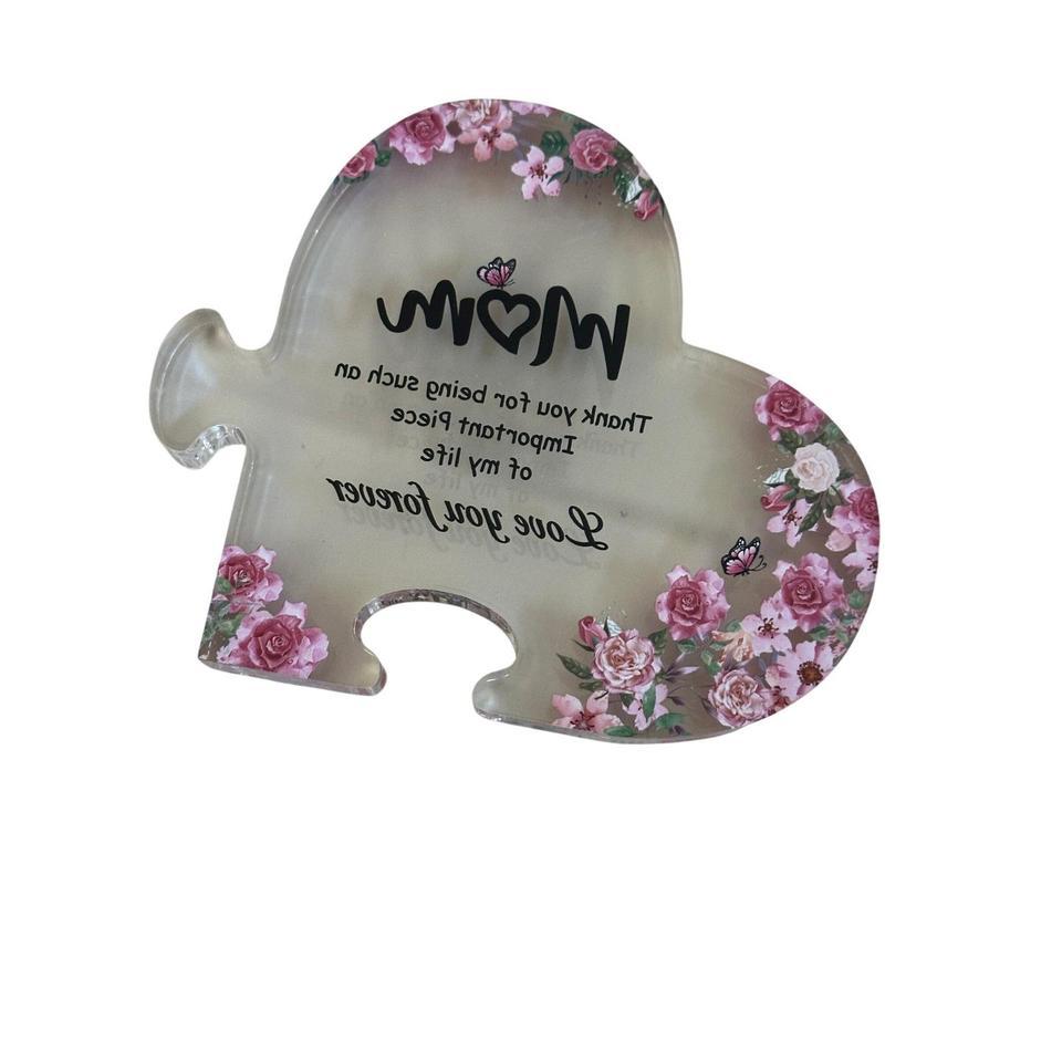 Mom Puzzle Heart Keepsake Gift 2