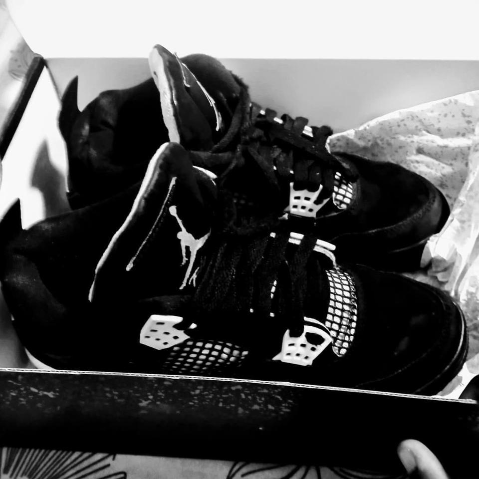Authentic Air Jordan 4 Yellow 3