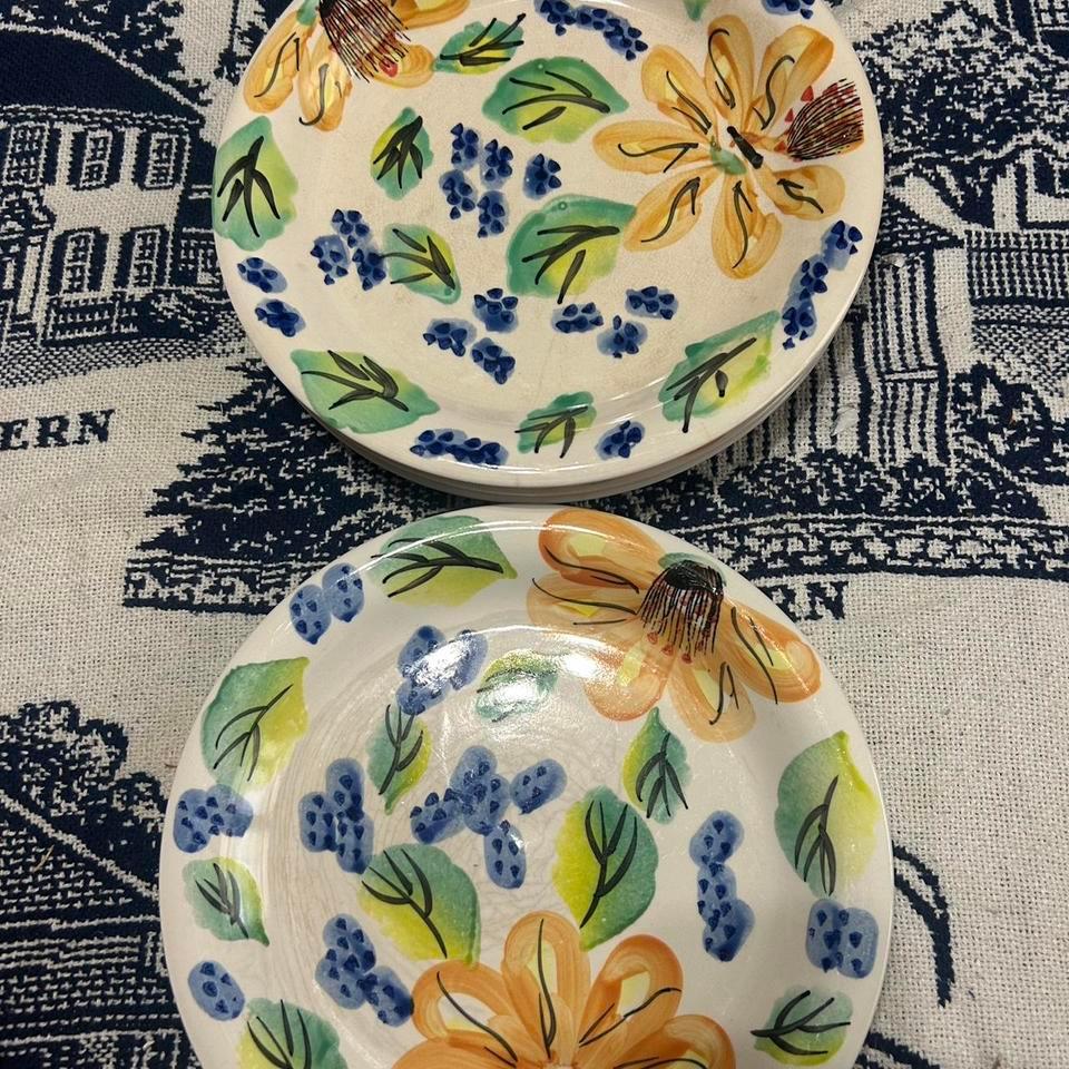 Royal Norfolk Hand Painted Floral Stoneware 5ec5 2