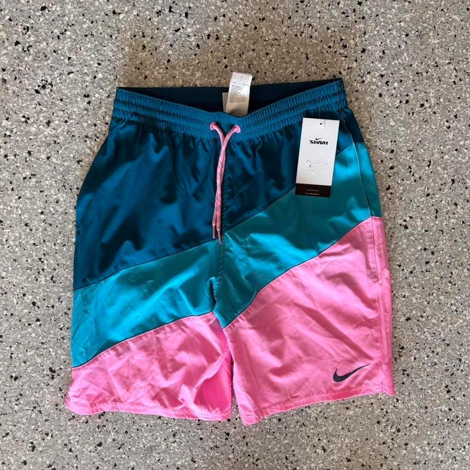 Nike Pink And Blue Compression 8278