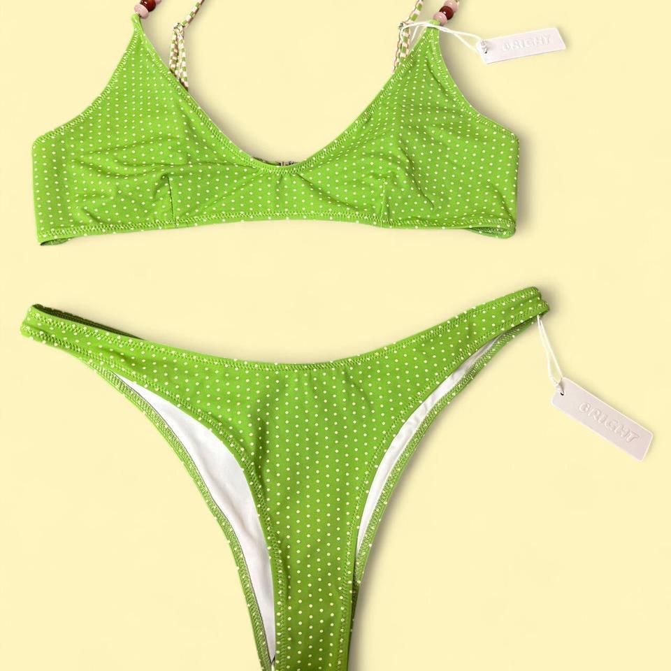 Bright Swimwear Green Polka Dot 0cc3 2