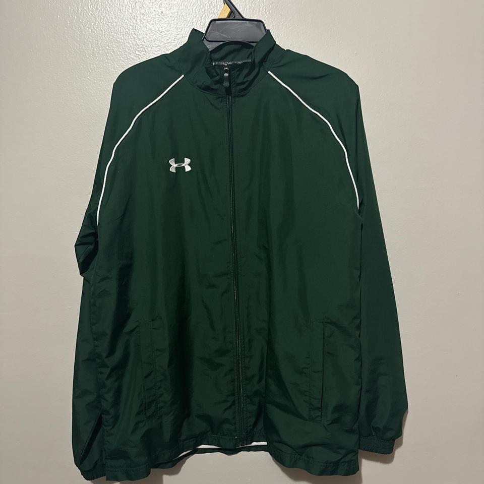 Under Armour Green Windbreaker Jacket F701