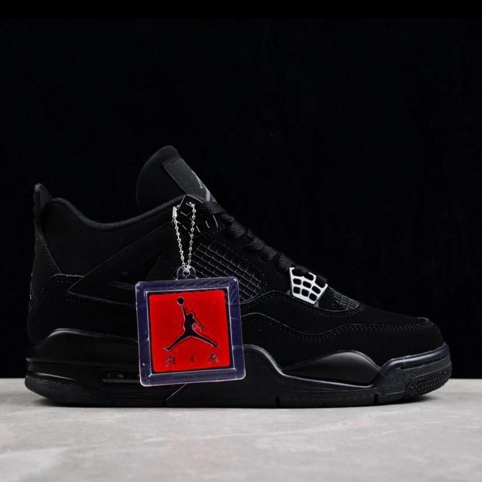 Black Jordan 4 Trainers Jordan4 5