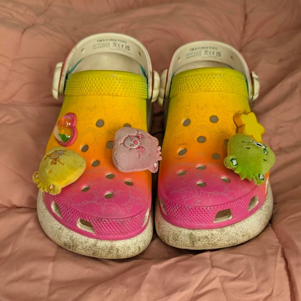 Care Bear Crocs Star Jibblet 4860 3