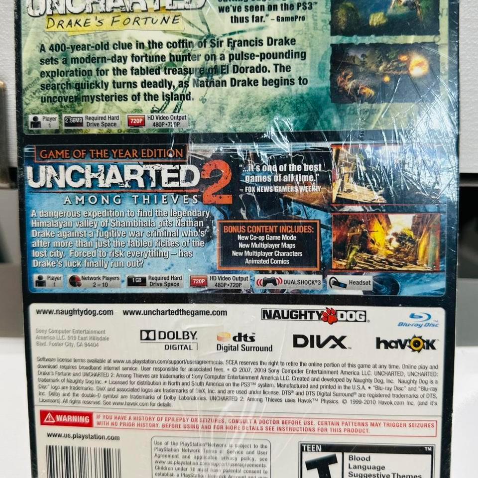 Uncharted Dual Pack Uncharted Drakes 867d 3