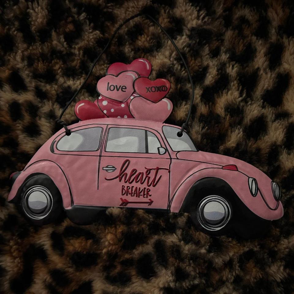 Pink Vw Beetle Heart Breaker 8811