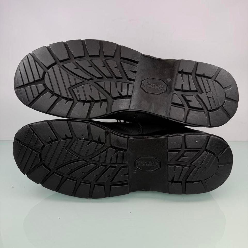 Belleville Black Leather Combat Boots 4a31 5