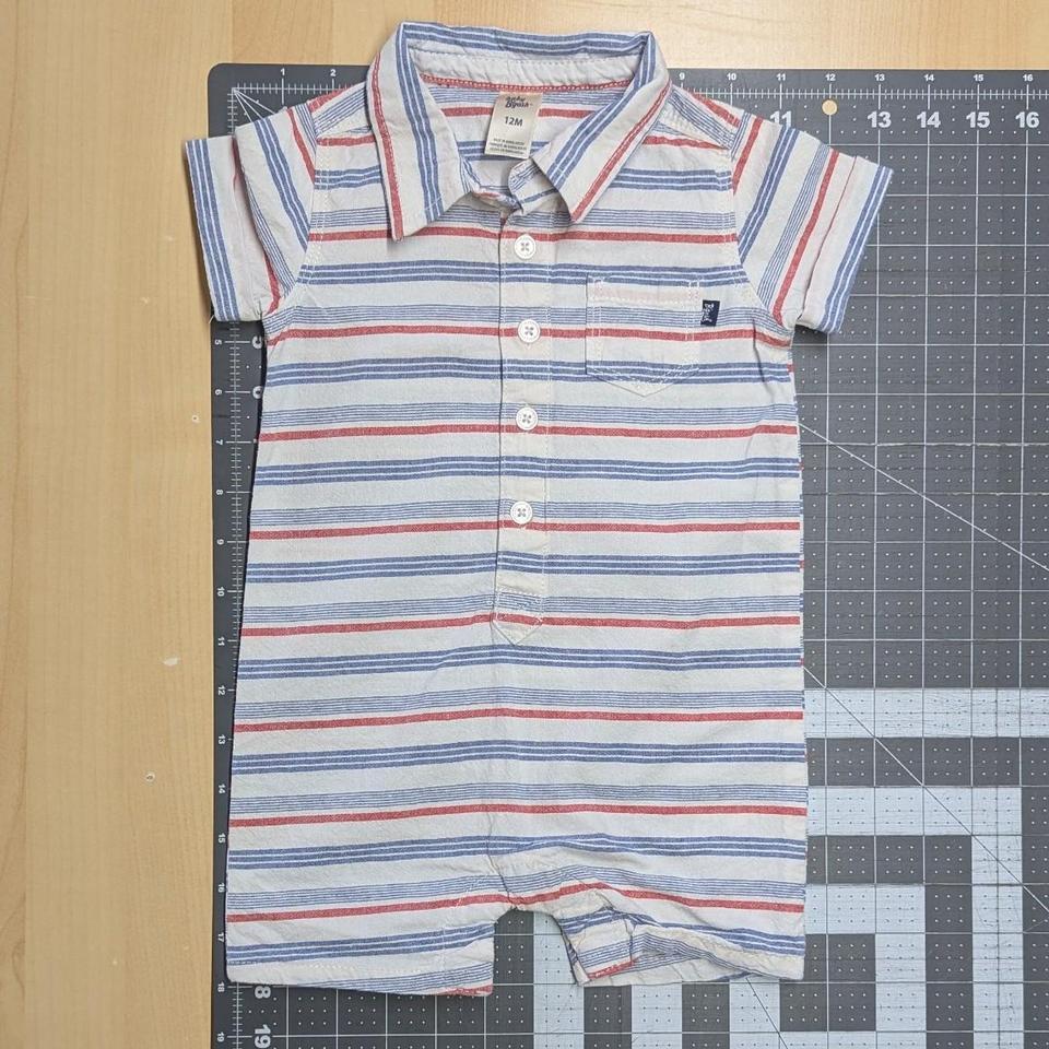 Baby Bgosh Striped Romper With F575 3
