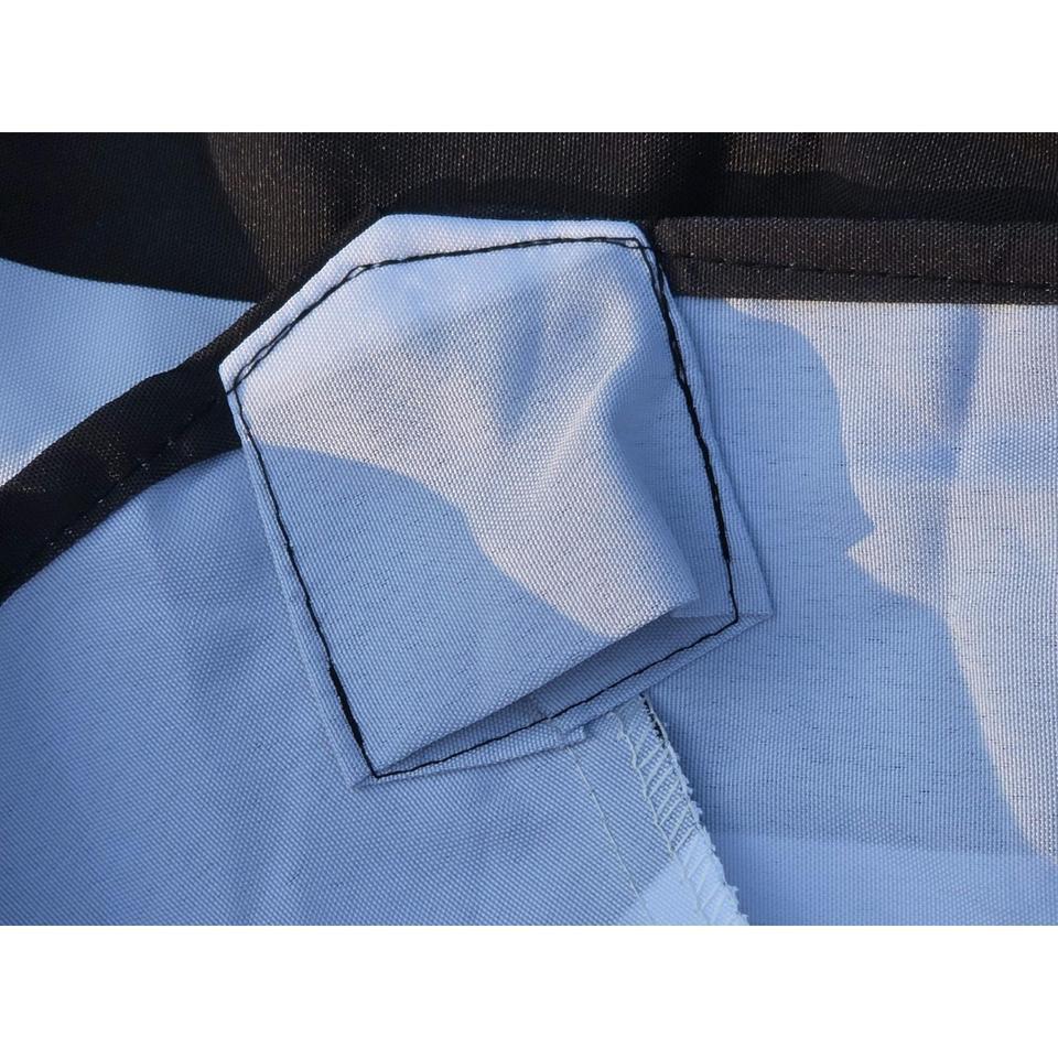 Replacement Blackwhite Scalloped Edge Umbrella 7
