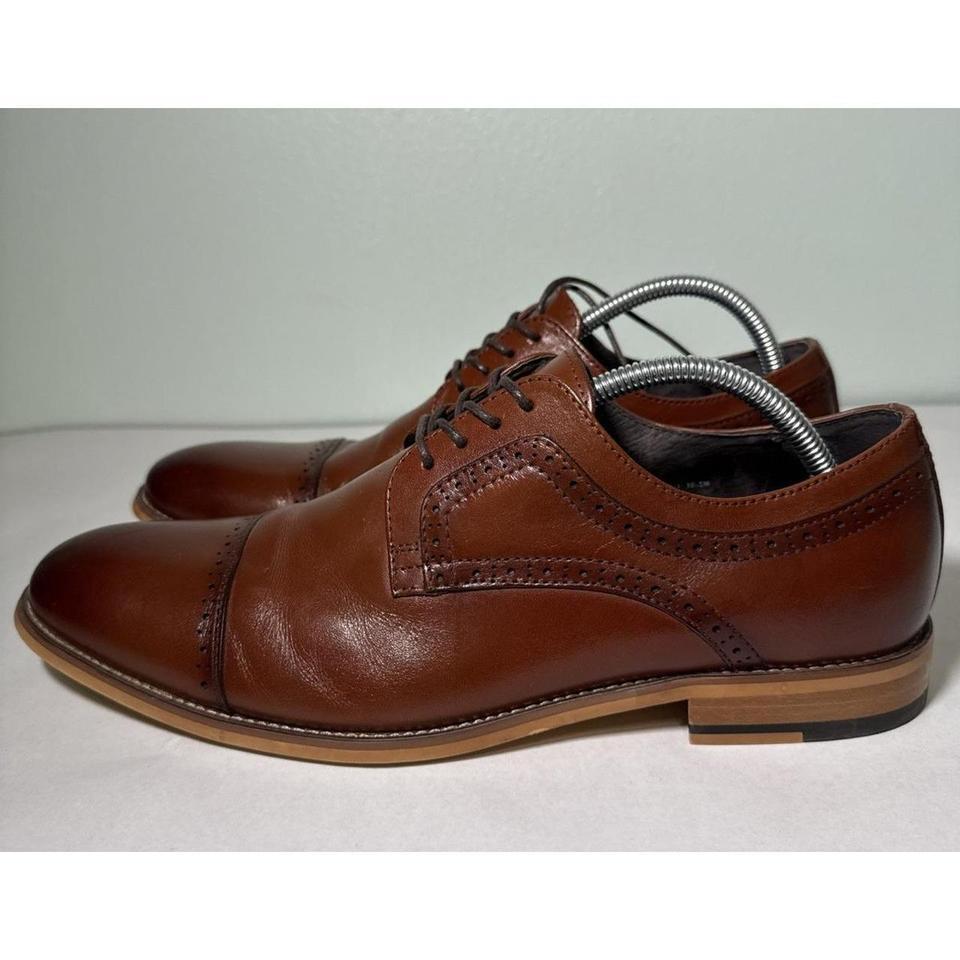 Stacy Adams Cognac Brown Dickinson 7978